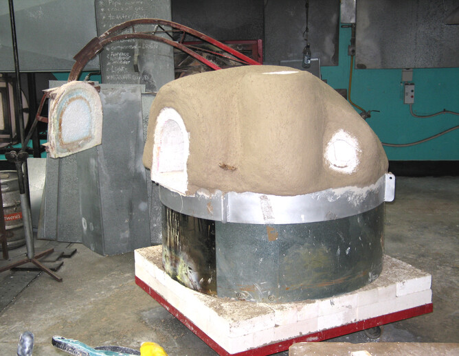 Grinter Glass Ltd How to build a glass Furnace