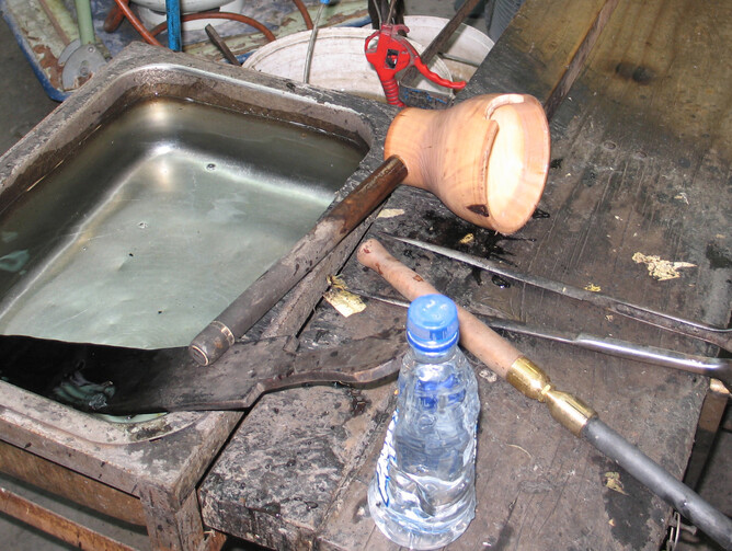 Grinter Glass Ltd Wood Blocks for Glass Blowing